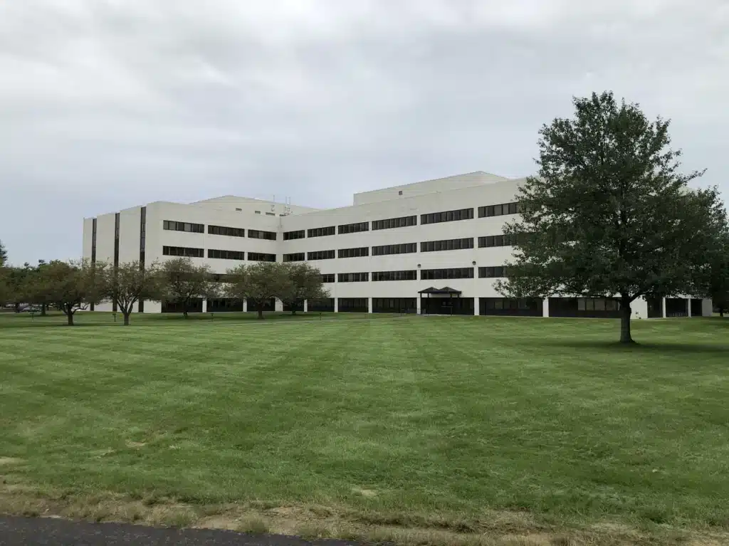 Pressure Washed Commercial Building