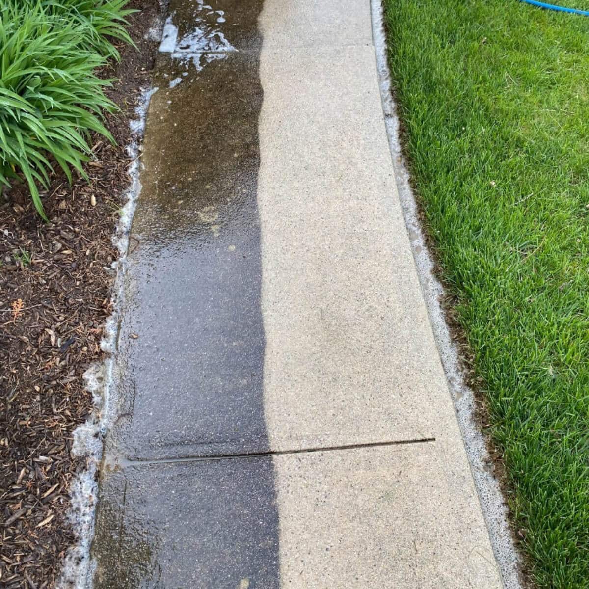 expert concrete power washing service in lansdale pa